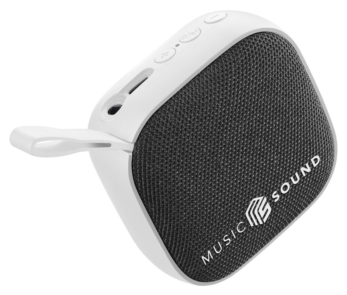 Mini 3 W Bluetooth Lautsprecher Laufzeit bis 4 h  (Weiß) 