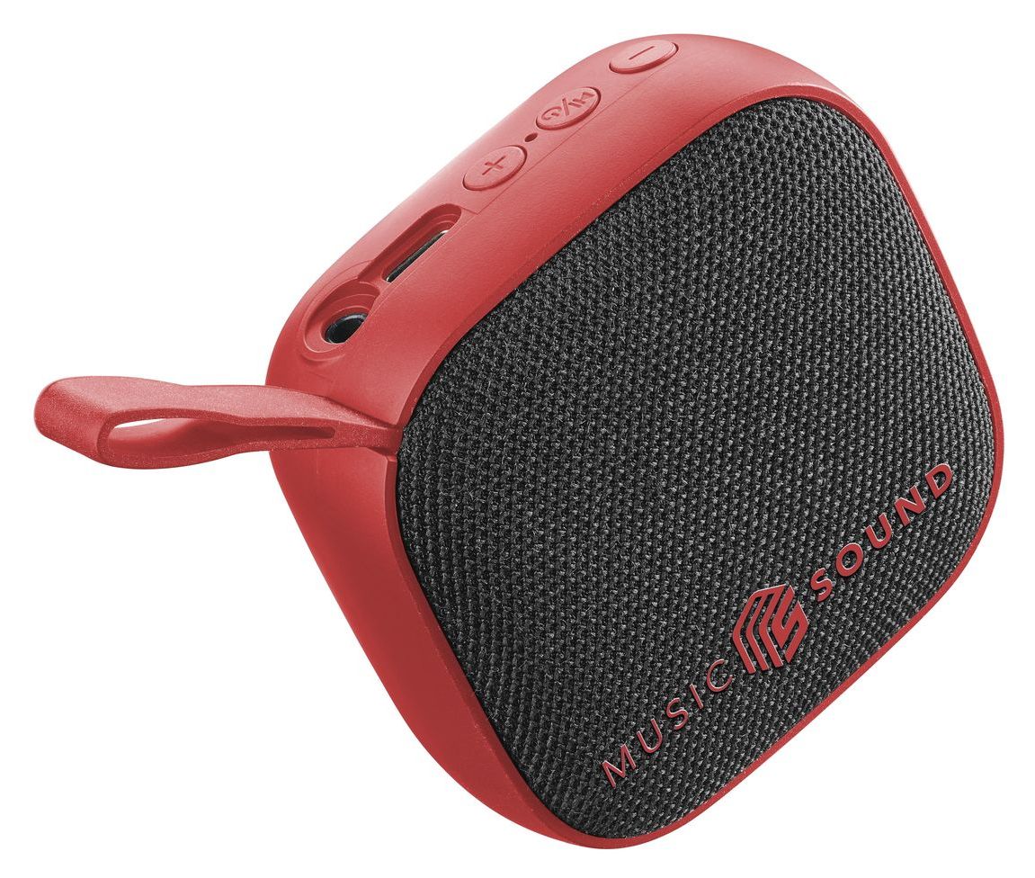 Mini 3 W Bluetooth Lautsprecher Laufzeit bis 4 h  (Rot) 