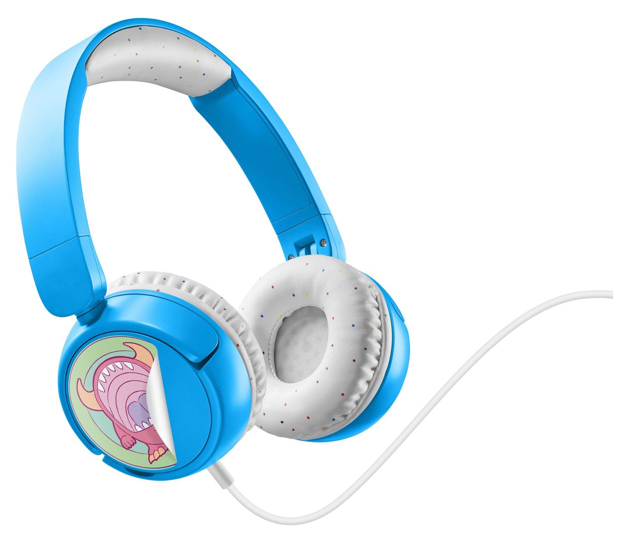 Play Patch Kids Kopfhörer Kabelgebunden USB Typ-C  (Hellblau) 