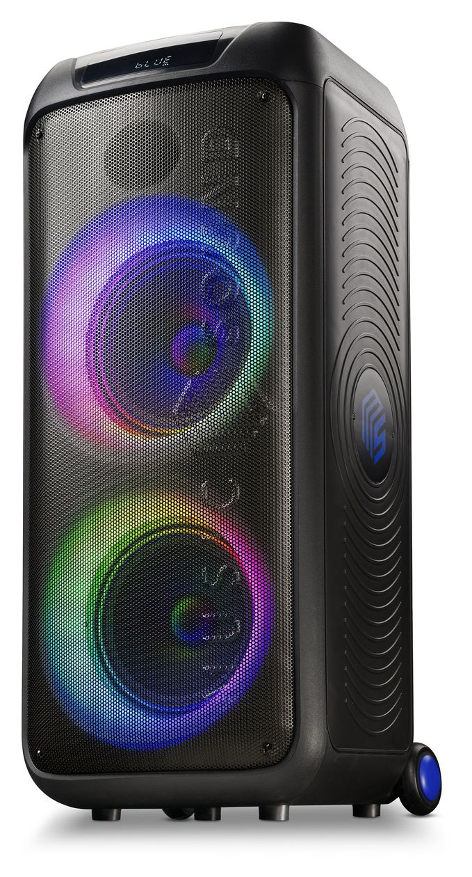 Sound Box 40 W Bluetooth Lautsprecher Laufzeit bis 4 h  (Schwarz) 