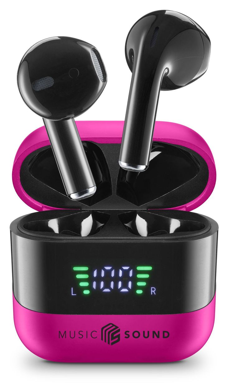 Spark In-Ear Bluetooth Kopfhörer Kabellos TWS  (Pink) 