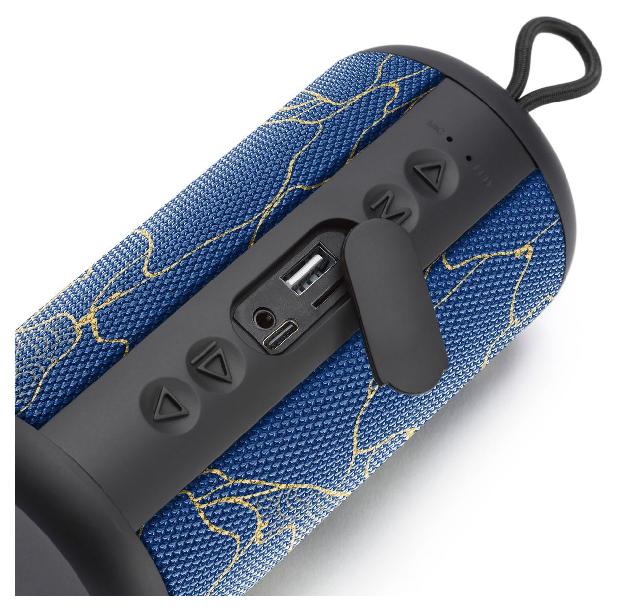 Vertical 5 W Bluetooth Lautsprecher Laufzeit bis 4 h  (Blau) 