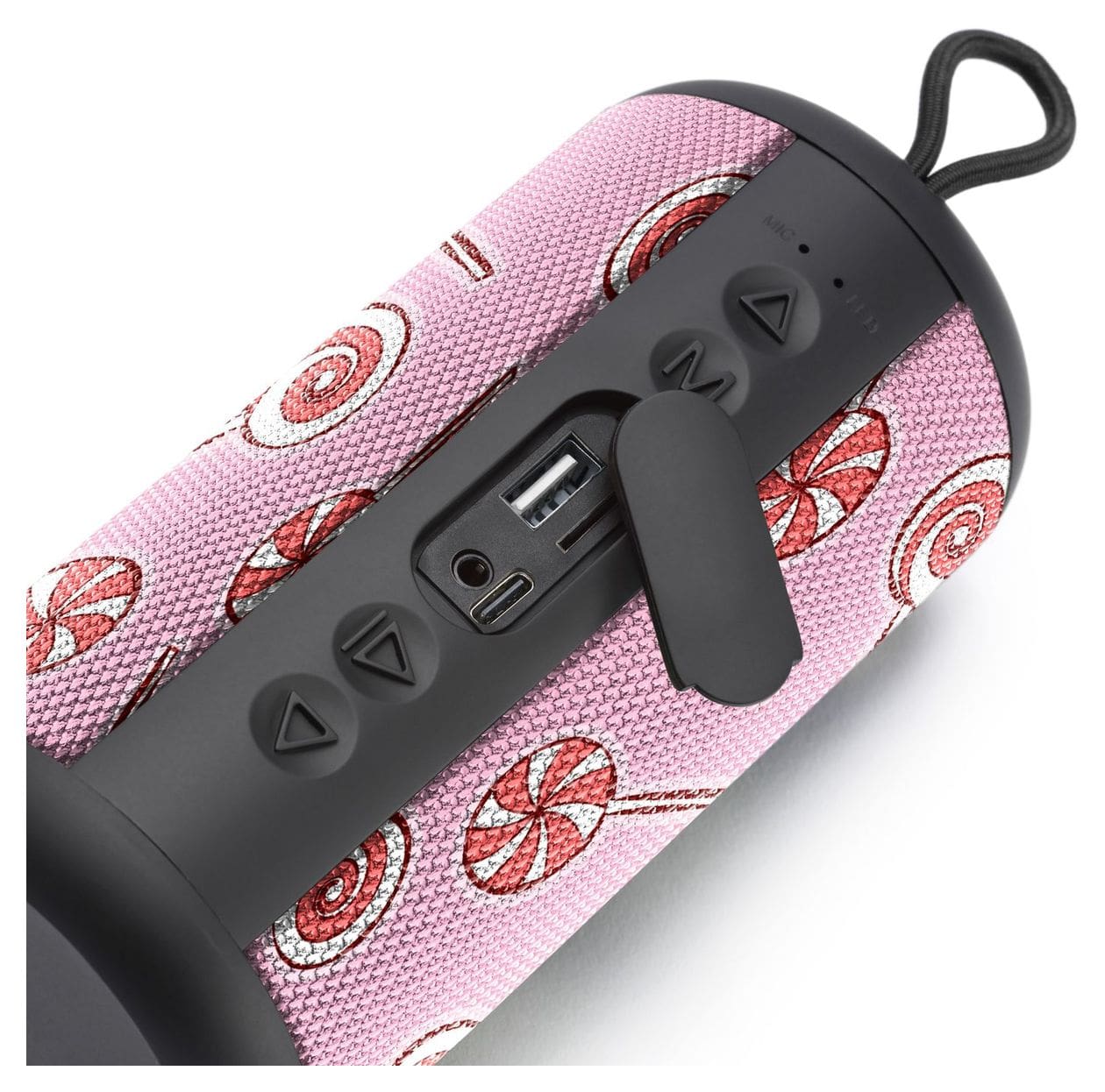 Vertical 5 W Bluetooth Lautsprecher Laufzeit bis 4 h  (Pink) 