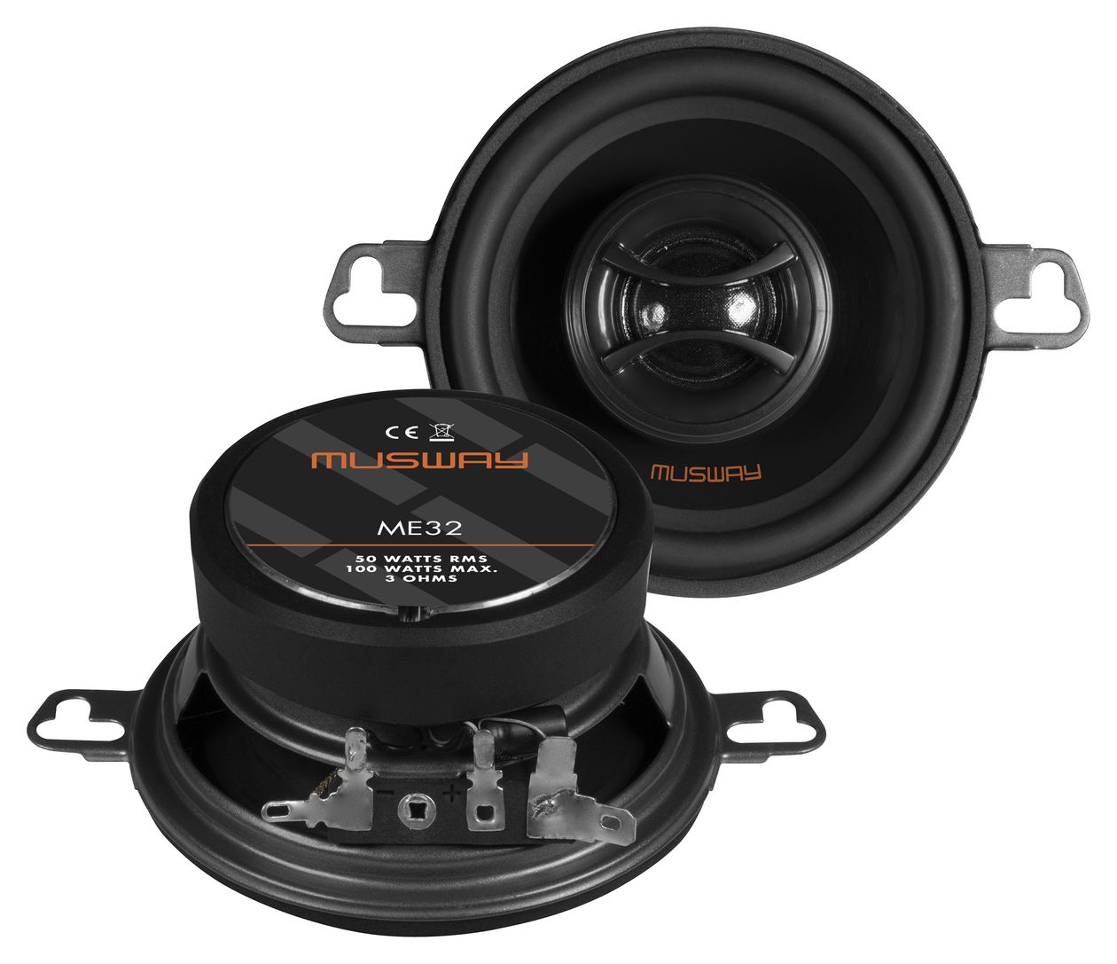 ME32 2-Wege Einbaulautsprecher 100 W 