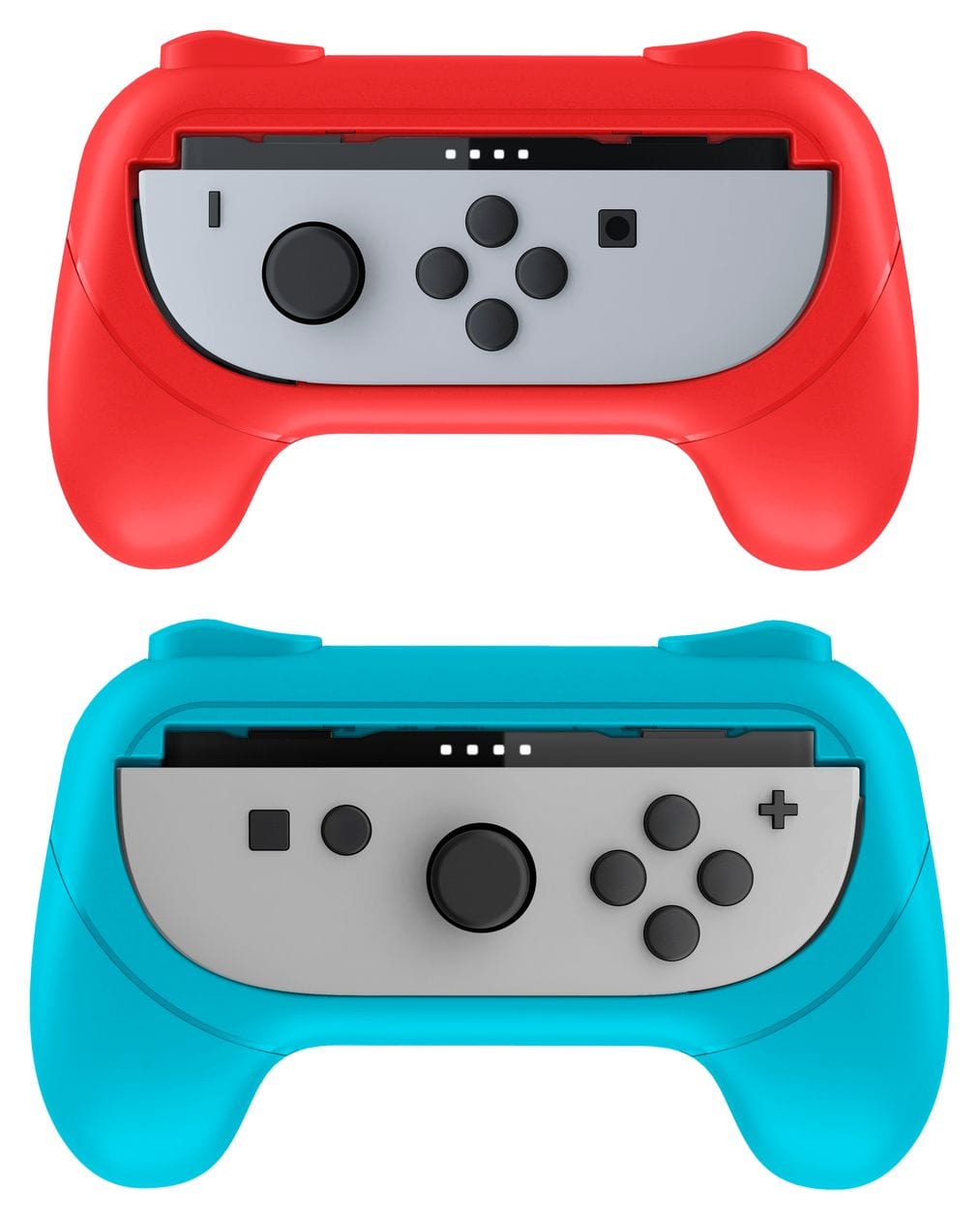 Dual Joy-Con Grip Set Steuerungsgrip Nintendo Switch 2  (Blau/Rot) 