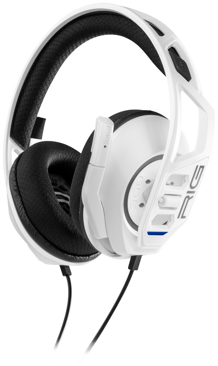 RIG300 PRO HS Over Ear Kopfhörer Kabelgebunden (Weiß) 