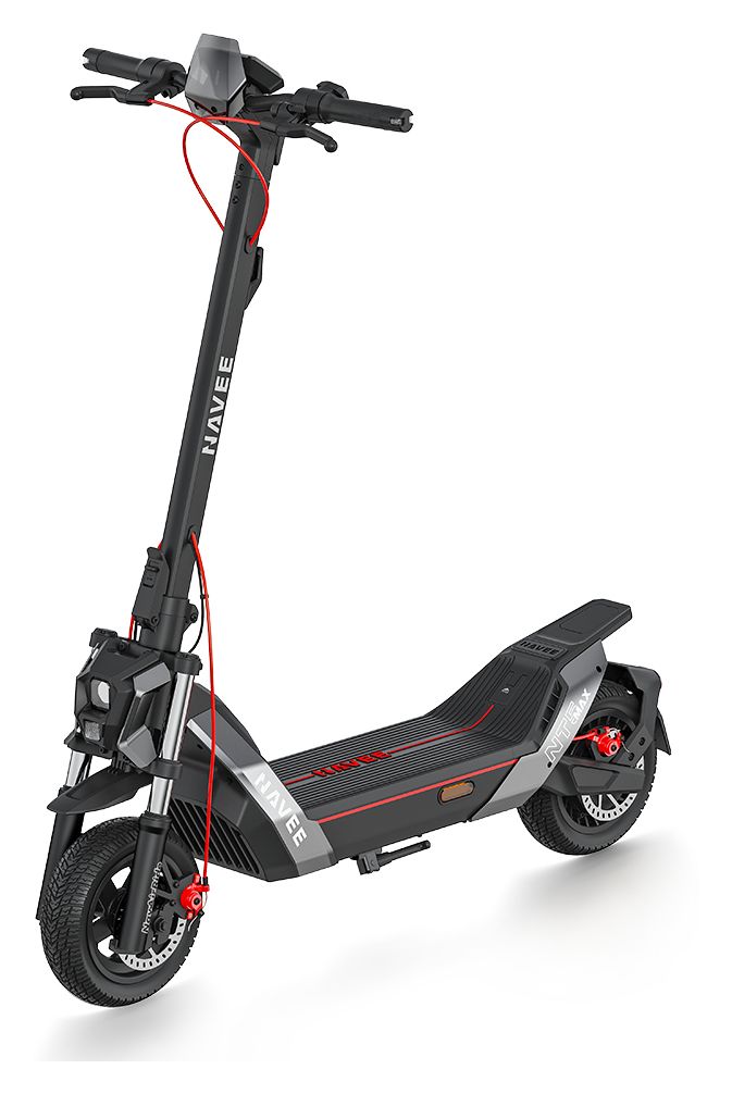 NT5 Max 1600 W E-Scooter 1275 Ah 83 km Reichweite 32,7 kg  (Grau) 