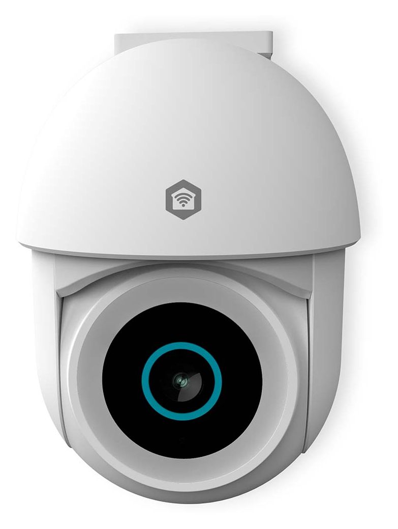 SmartLife WIFICO22CWT 1920 x 1080 Pixel IP-Sicherheitskamera IP65 Außen Nachtsicht  (Weiß) 
