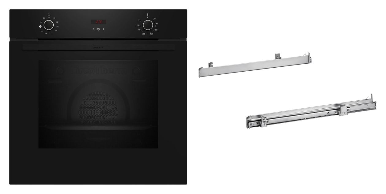 BMK120KBS (B1CVD0AK3 + Z11TI15X0) Einbaubackofen groß Dampfgaren AutoClean 