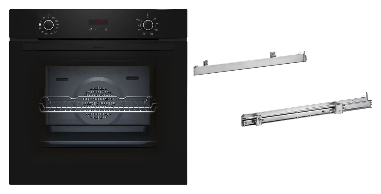 BMK120KBSP (B2CVG6AK3 + Z11TI15X0) Einbaubackofen groß Dampfgaren AutoClean 