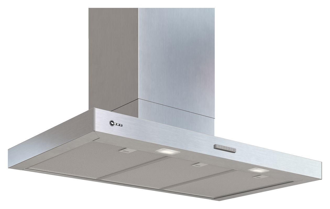 D95BCC2L0 Abluft/Umluft Dunstabzugshaube/Esse Wand 90 cm (Edelstahl) 