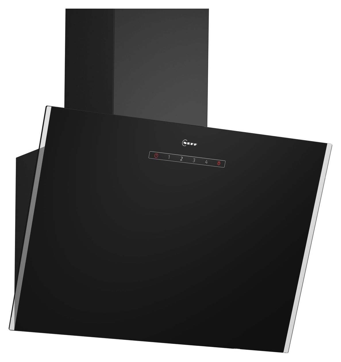 DMK63IDS (D63IDK1S0 + Z51GIU1X3) Abluft/Umluft Dunstabzugshaube/Esse Wand 60 cm (Schwarz) 