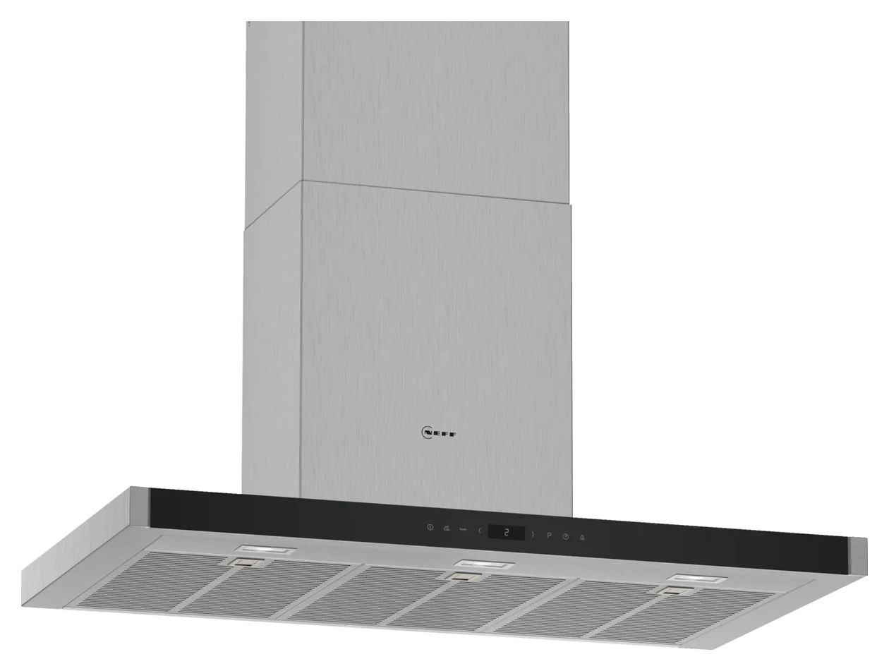 DMK95BMP5 Abluft/Umluft Dunstabzugshaube/Esse Wand 90 cm (Edelstahl) 