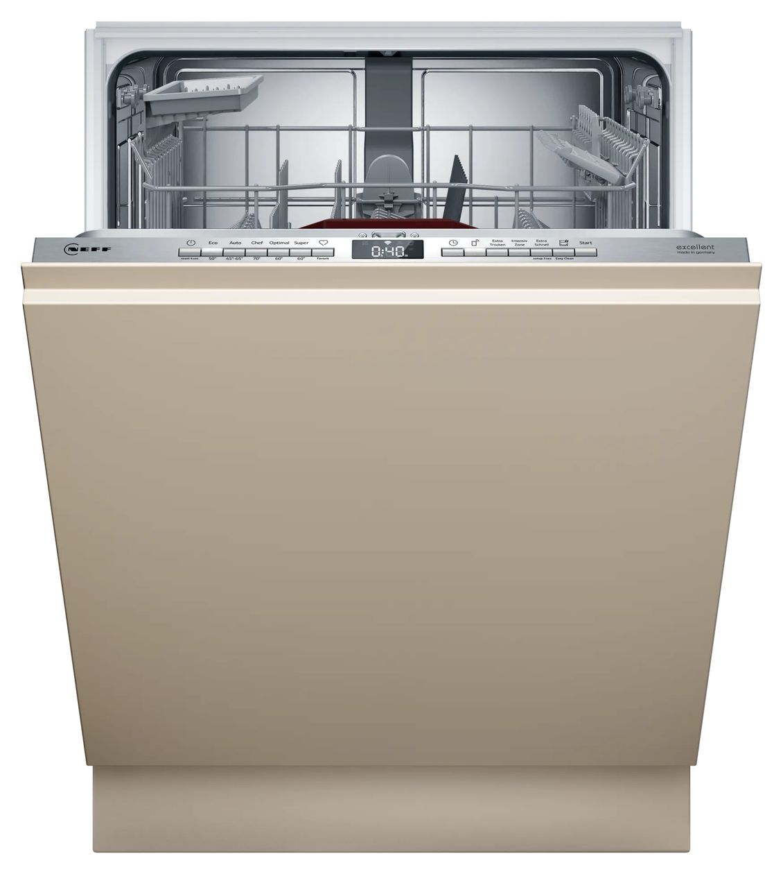 GXLEA10 (S255EBX03D + Z780BI11) 60 cm Geschirrspüler vollintegriert (ohne Front) Sehr leise 13 Maßgedecke aquaStop Funktion Wärmetauscher 