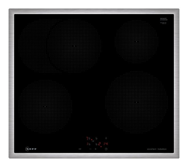 M56SBF1M0 herdgesteuertes 60 cm Induktions Kochfeld/Herdplatte 4 Zone(n) 