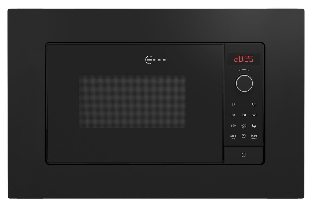 N30 HLAWG26S3 Einbau-Mikrowelle 800 W Größe: klein (Schwarz) 