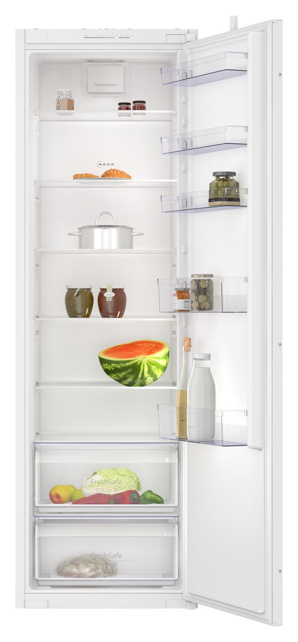 N30 KI1811SE0 Schlepptür 310 l 177,5 cm Einbaukühlschrank EEK: E 114 kWh Jahr 