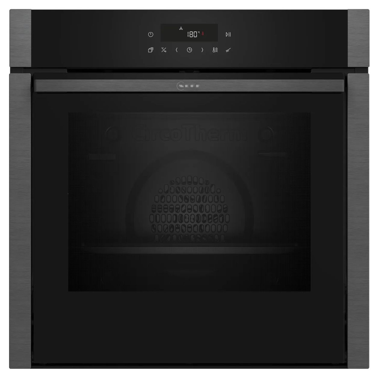 N50 B5ACJ7AG3 Einbaubackofen groß AutoClean (Graphit) 