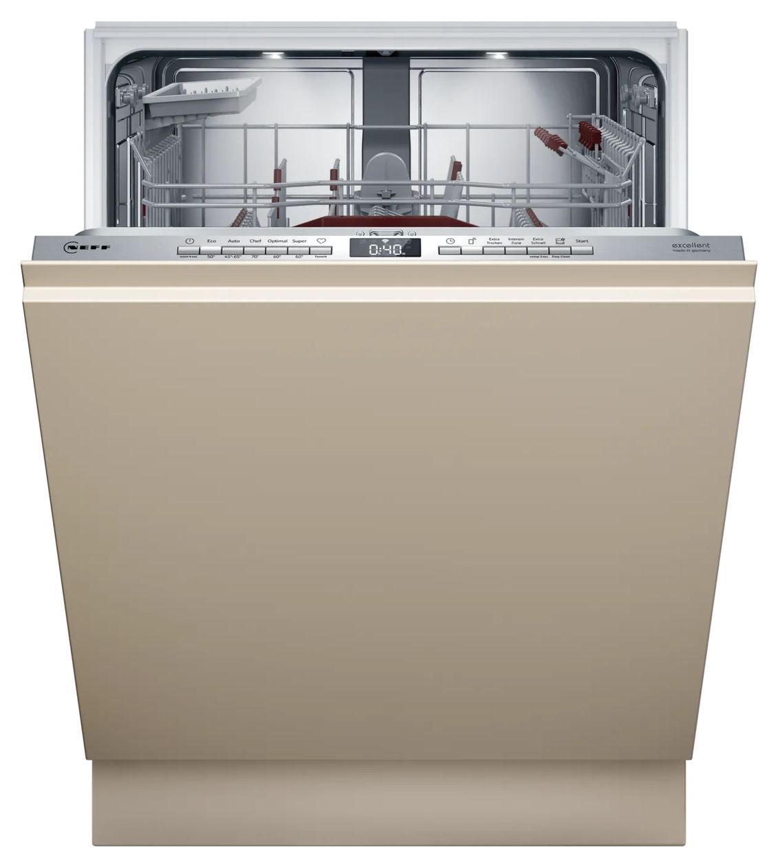 N50 GVLEA30 (S155EBX05D + Z780BI01) 60 cm Geschirrspüler vollintegriert (ohne Front) Sehr leise 13 Maßgedecke aquaStop Funktion Wärmetauscher/Türöffnungstrocknung 