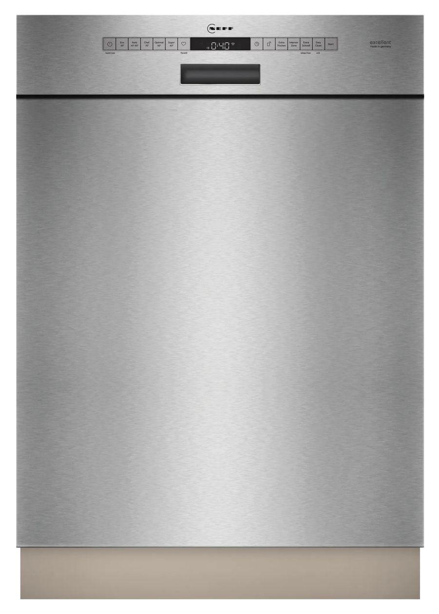 N50 S125EBS03D 60 cm Geschirrspüler unterbaufähig Sehr leise 13 Maßgedecke aquaStop Funktion Wärmetauscher 