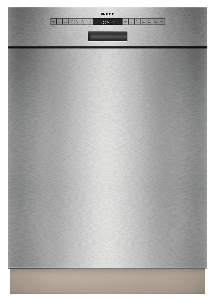 N50 S125ECS15E 60 cm Geschirrspüler unterbaufähig Sehr leise 14 Maßgedecke aquaStop Funktion Wärmetauscher 