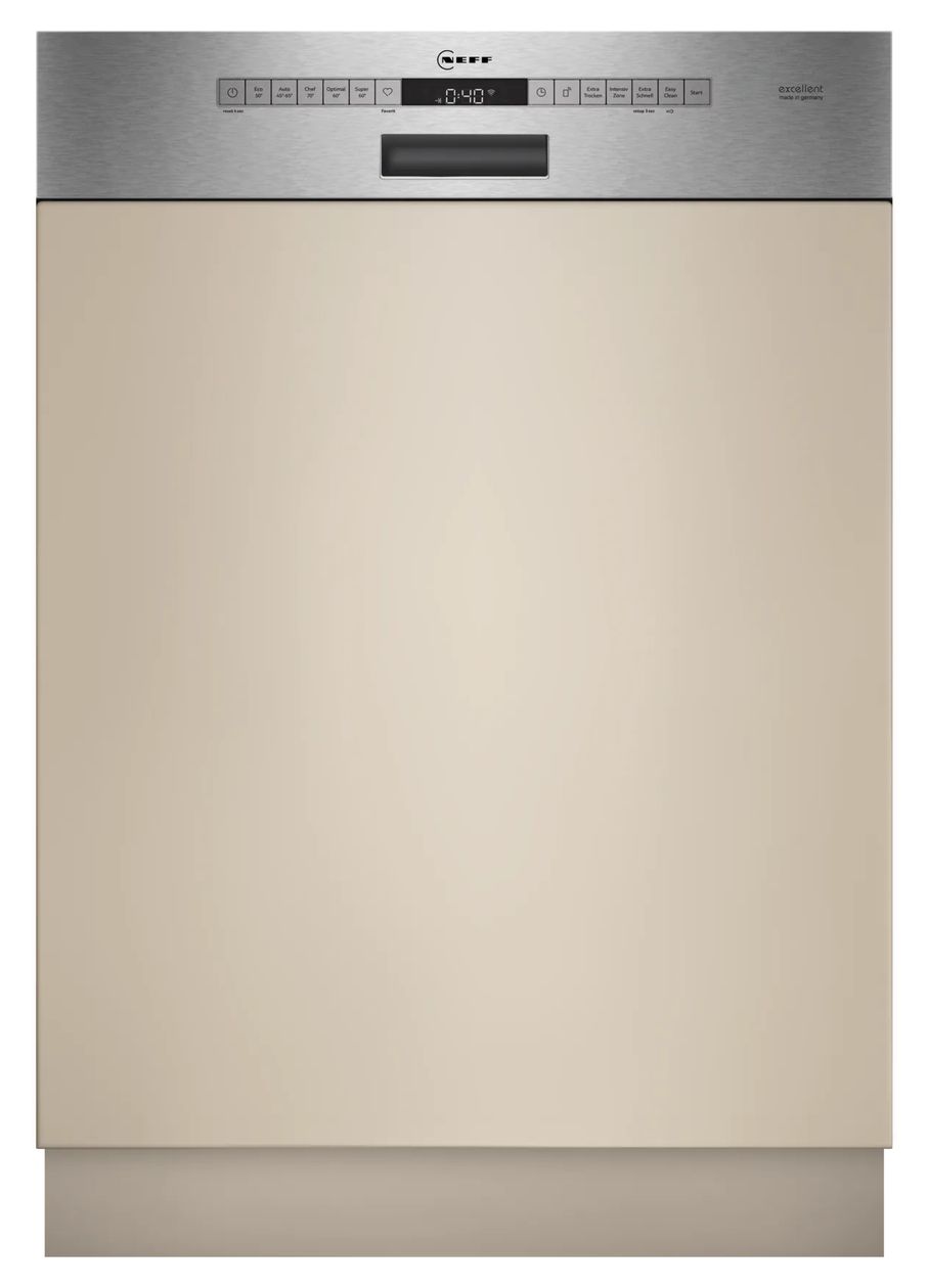 N50 S145EBS05D (S145EBS05D + Z780BI01) 60 cm Geschirrspüler teilintegriert (ohne Front) Sehr leise 13 Maßgedecke aquaStop Funktion Wärmetauscher 