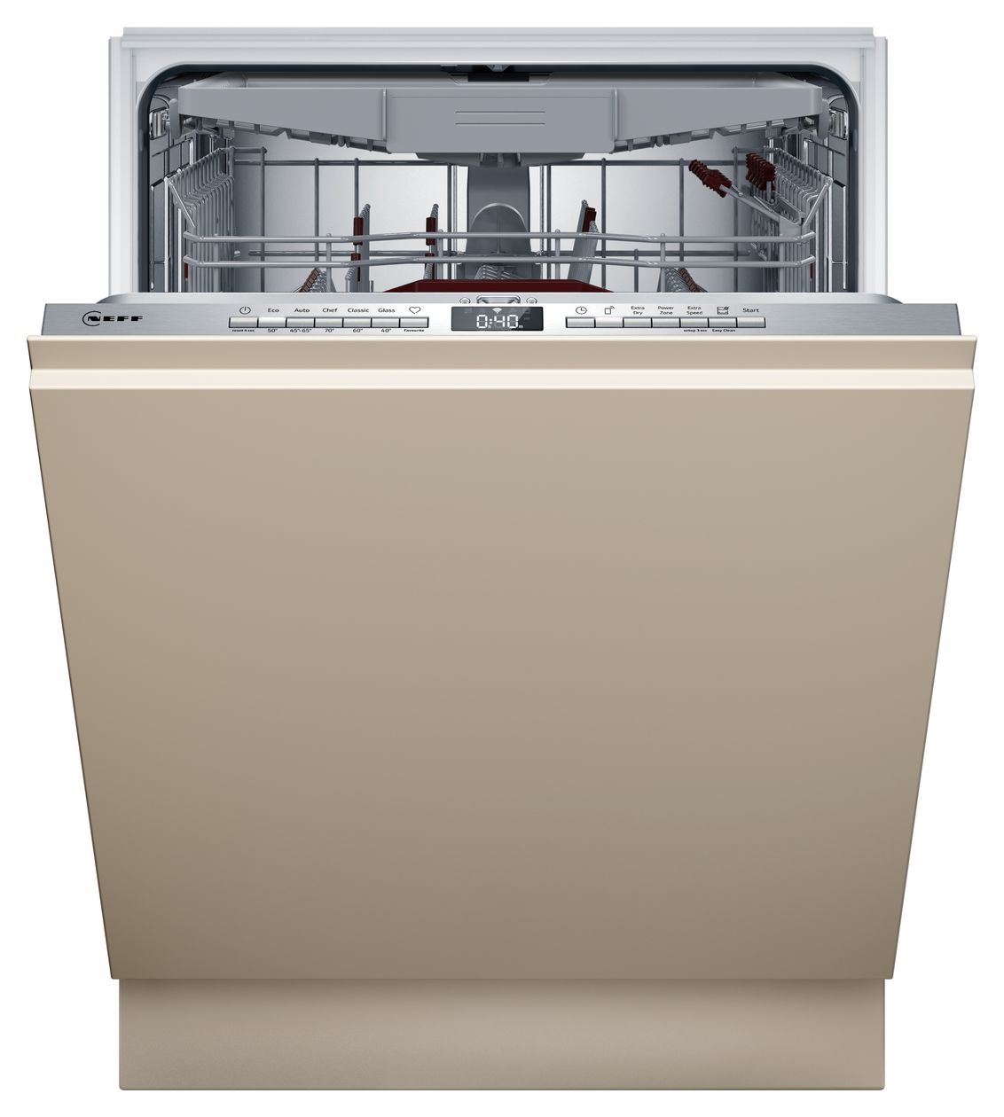 N50 S155ECX15E 60 cm Geschirrspüler vollintegriert (ohne Front) Sehr leise 14 Maßgedecke aquaStop Funktion Wärmetauscher 
