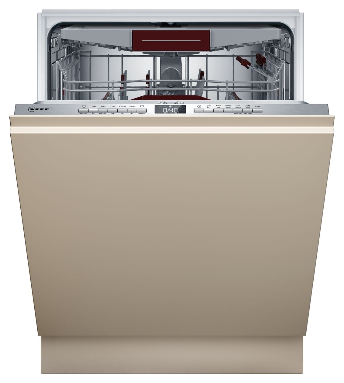 N50 S255ECX15E 60 cm Geschirrspüler vollintegriert (ohne Front) Sehr leise 14 Maßgedecke aquaStop Funktion Wärmetauscher 