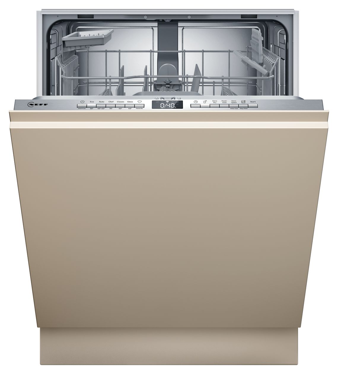 N50 S255HTX06E 60 cm Geschirrspüler vollintegriert (ohne Front) Leise 13 Maßgedecke aquaStop Funktion Wärmetauscher 