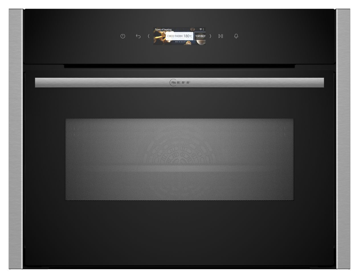 N70 C24MR21N0 Einbaubackofen kompakt AutoClean Mikrowelle 