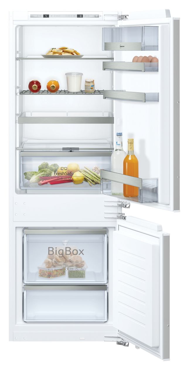 N70 KI6773FE1 169 l / 62 l 158 cm Einbau Kühl-/Gefrierkombination 207 kWh NoFrost 