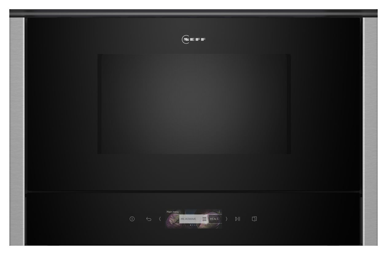 N70 NL4WR21N1 Einbau-Mikrowelle 900 W Größe: mittel 5 Stufen (Schwarz) 