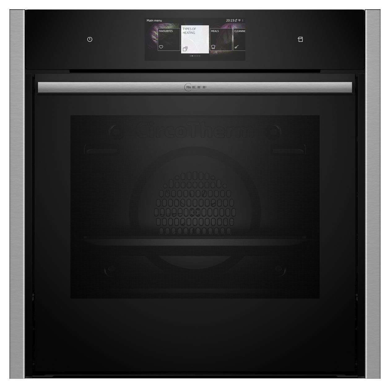 N90 B64VT73N0 Einbaubackofen groß Dampfgaren AutoClean 