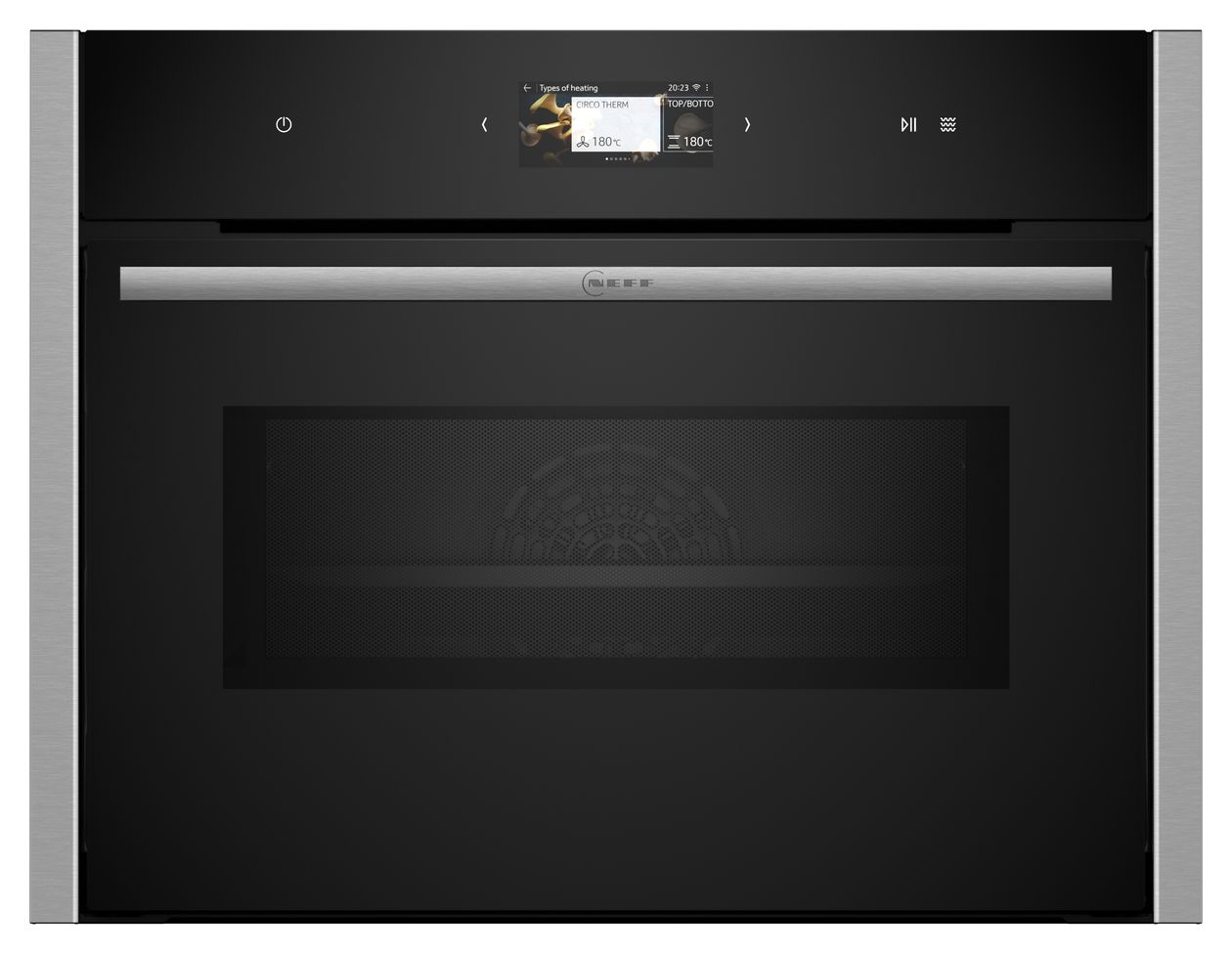 N90 C24MS31N0 Einbaubackofen kompakt AutoClean Mikrowelle 