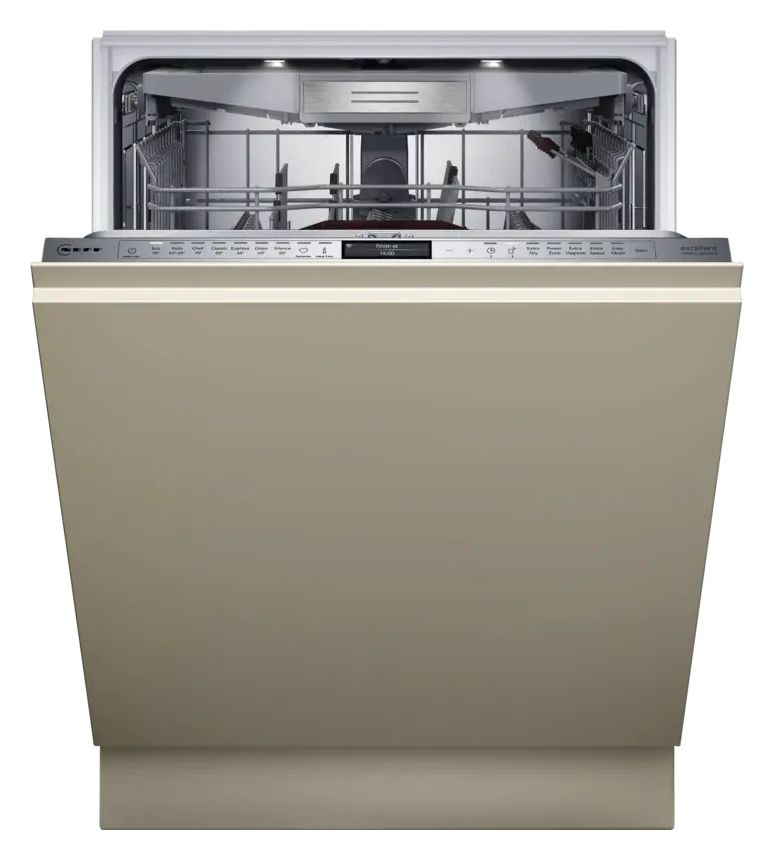 N90 S289ECX0ME 60 cm Geschirrspüler vollintegriert (ohne Front) Sehr leise 14 Maßgedecke aquaStop Funktion Wärmetauscher 