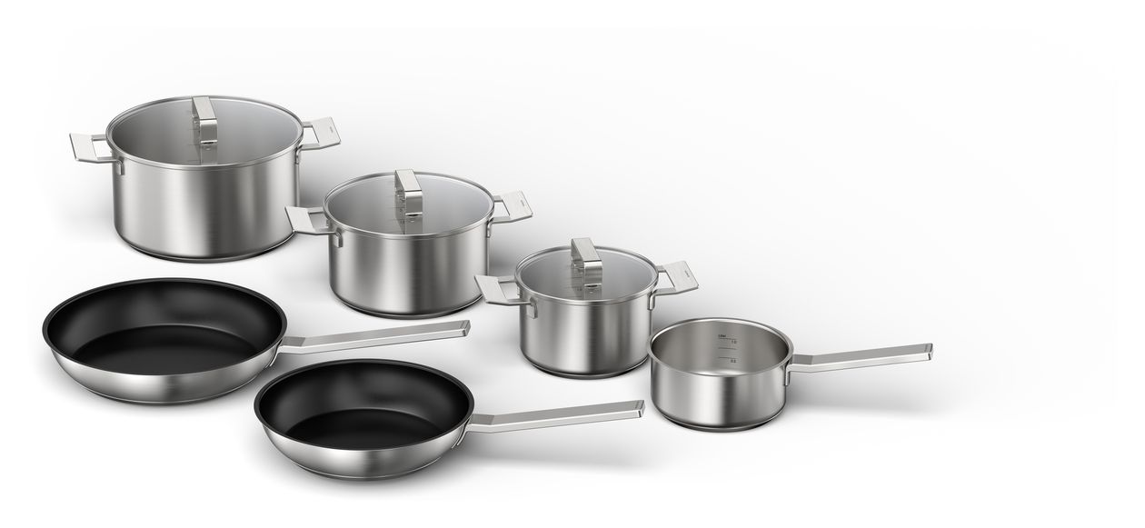 Neff Z9406SE0 Pro Induction Kochgeschirr-Set 6-teilig Kapselboden mit Aluminiumkern 