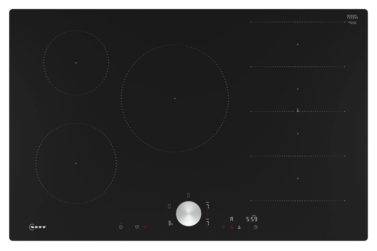 T68PTV4L0 autarkes 80 cm Induktions Kochfeld/Herdplatte 5 Zone(n) 
