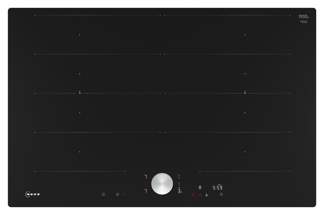 T68PTY4L0 autarkes 80 cm Induktions Kochfeld/Herdplatte 4 Zone(n) 