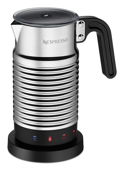 Aeroccino4 Milchaufschäumer Automatischer Milchaufschäumer/-wärmer ca. 120 ml  (Schwarz, Metallisch) 