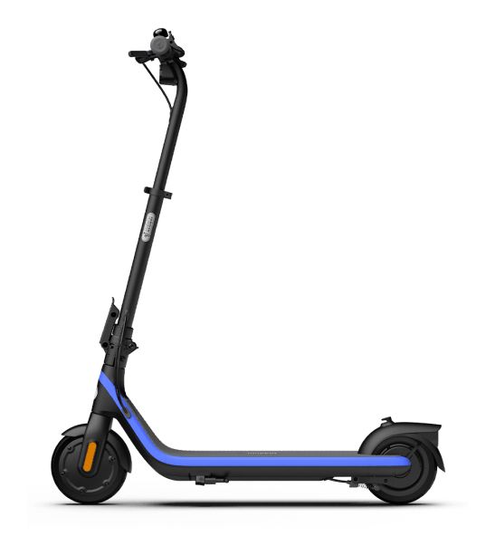 eKickScooter C2 Pro 150 W E-Scooter 5 Ah 17 km Reichweite 10,7 kg  (Schwarz, Blau) 