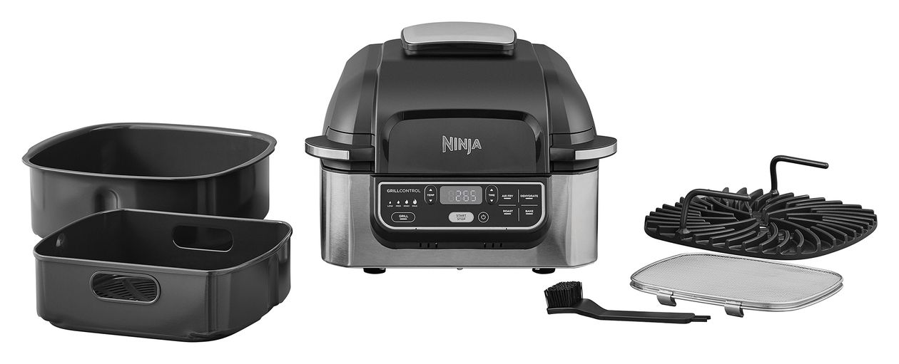 AG301EU Heißluftfritteuse 5,7 l 1750 W  (Schwarz) 