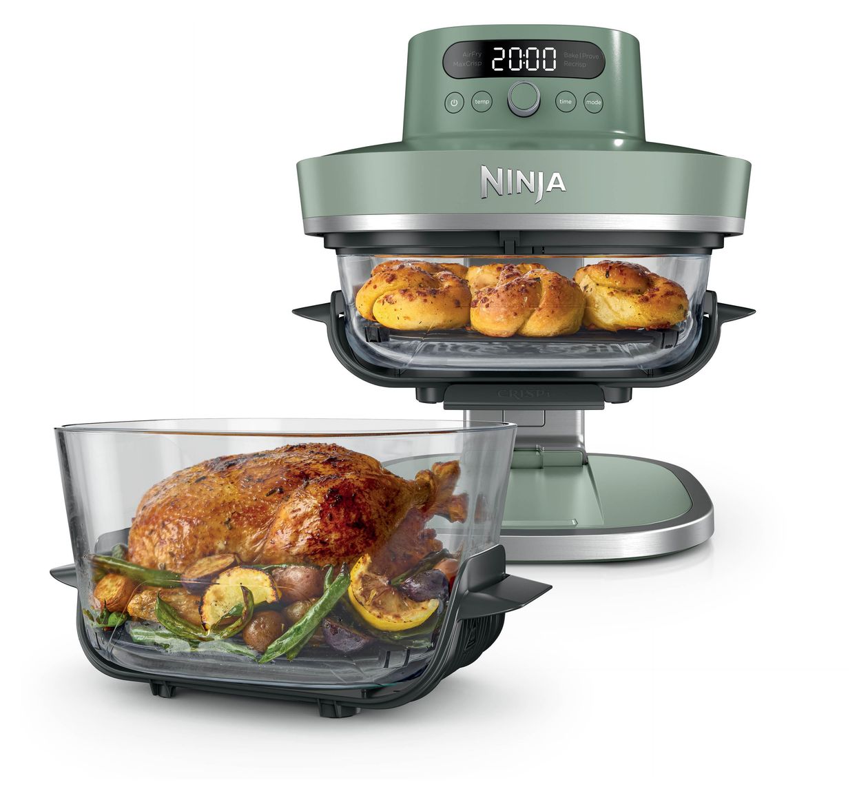 AS090EUGN Crispi Pro 5-in-1 Heißluftfritteuse 