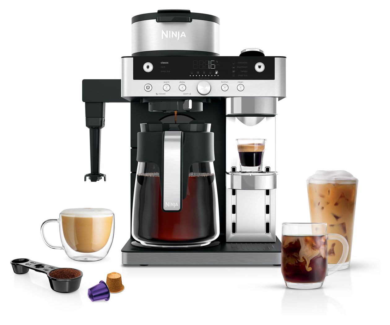 CFN802EU Filterkaffeemaschine 1,8 l  (Schwarz) 