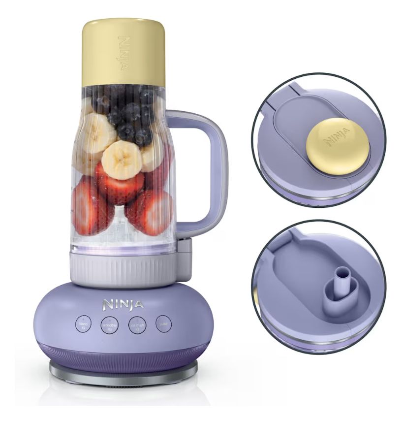 DB351EUPR BlendBoss 0,71 l Standmixer 3 Geschwindigkeiten 1100 W  (Lavendel, Gelb) 