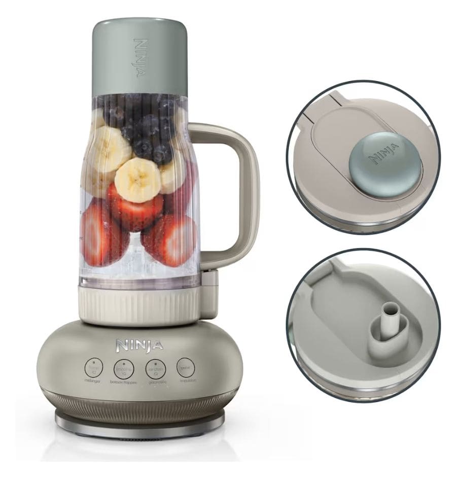 DB351EUST BlendBoss 0,71 l Standmixer 3 Geschwindigkeiten 1100 W  (Steinfarbe) 