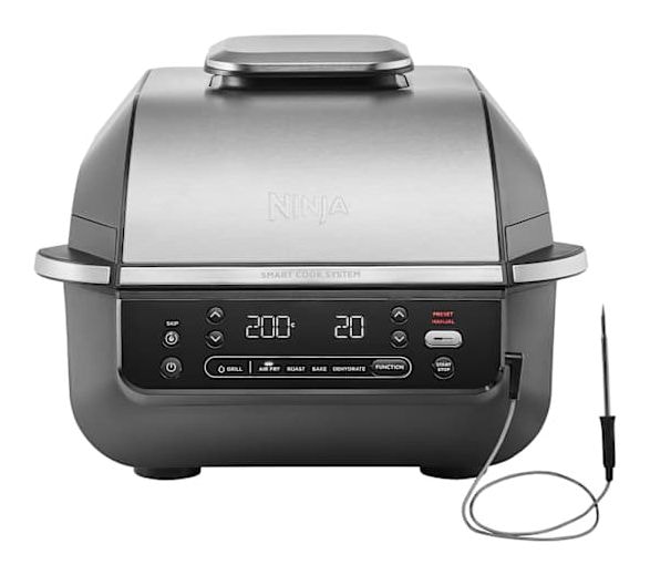 EG351EU 5in1 Heißluftfritteuse 5,7 l 1760 W  (Schwarz, Silber) 