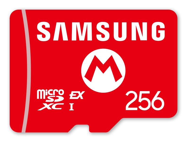 Express Mario Design MicroSDXC Speicherkarte 256 GB 