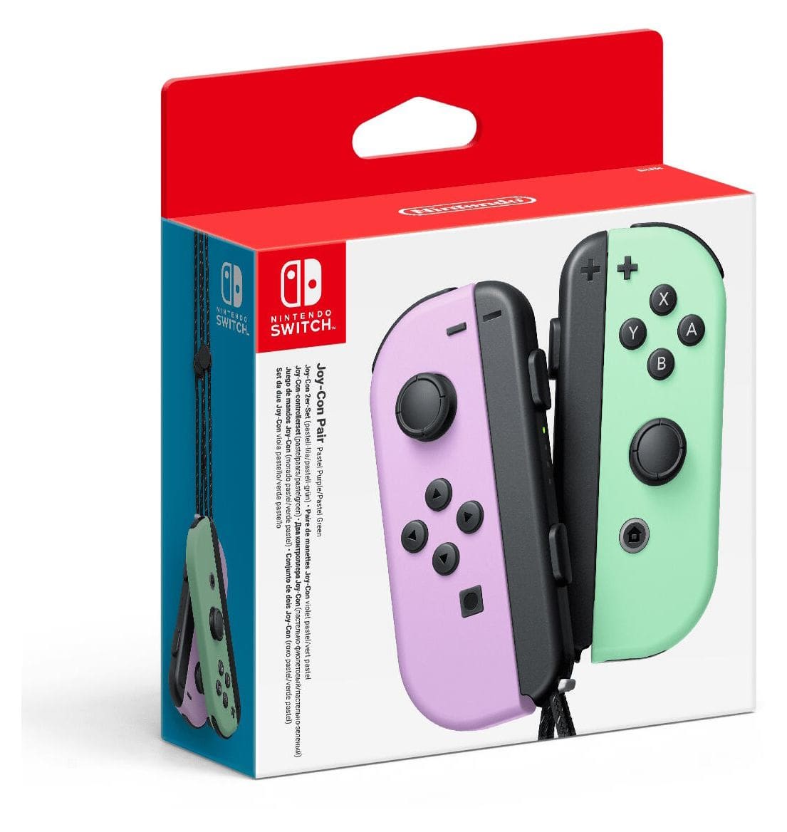 Joy-Con 2er-Set (Pastell-Lila/Pastell-Grün) 