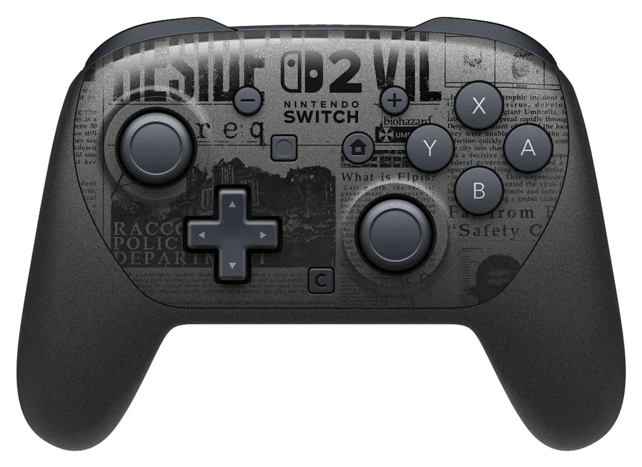 Pro Controller - Resident Evil Requiem Edition Analog / Digital Gamepad für Nintendo Switch 2  (Schwarz) 