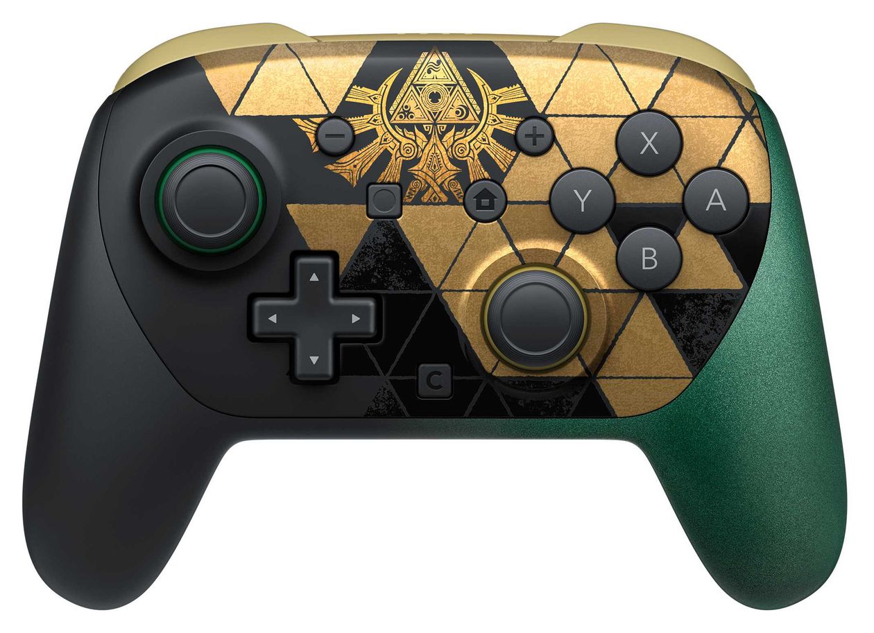 Switch 2 Pro Controller - The Legend of Zelda - 40th Anniversary Edition 